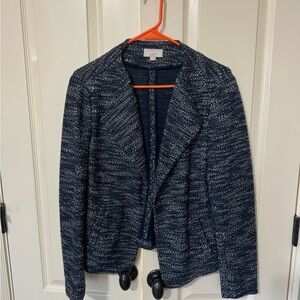 Ann Taylor - Size M - Navy/White blazer